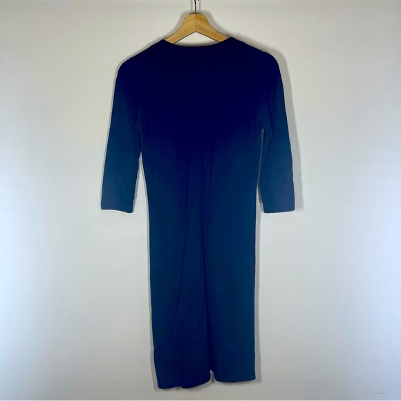 Lilly Pulitzer Tidewater Tunic Dress 3/4 Sleeves Nautical Navy Sz XS - Picture 4 of 16